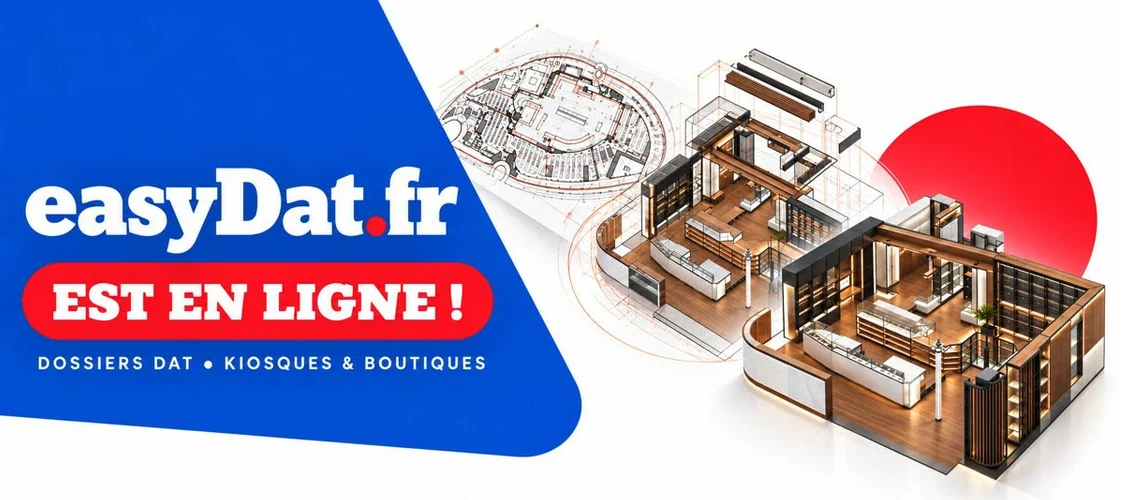 easyDat.fr est en ligne : dossiers DAT kiosques et boutiques